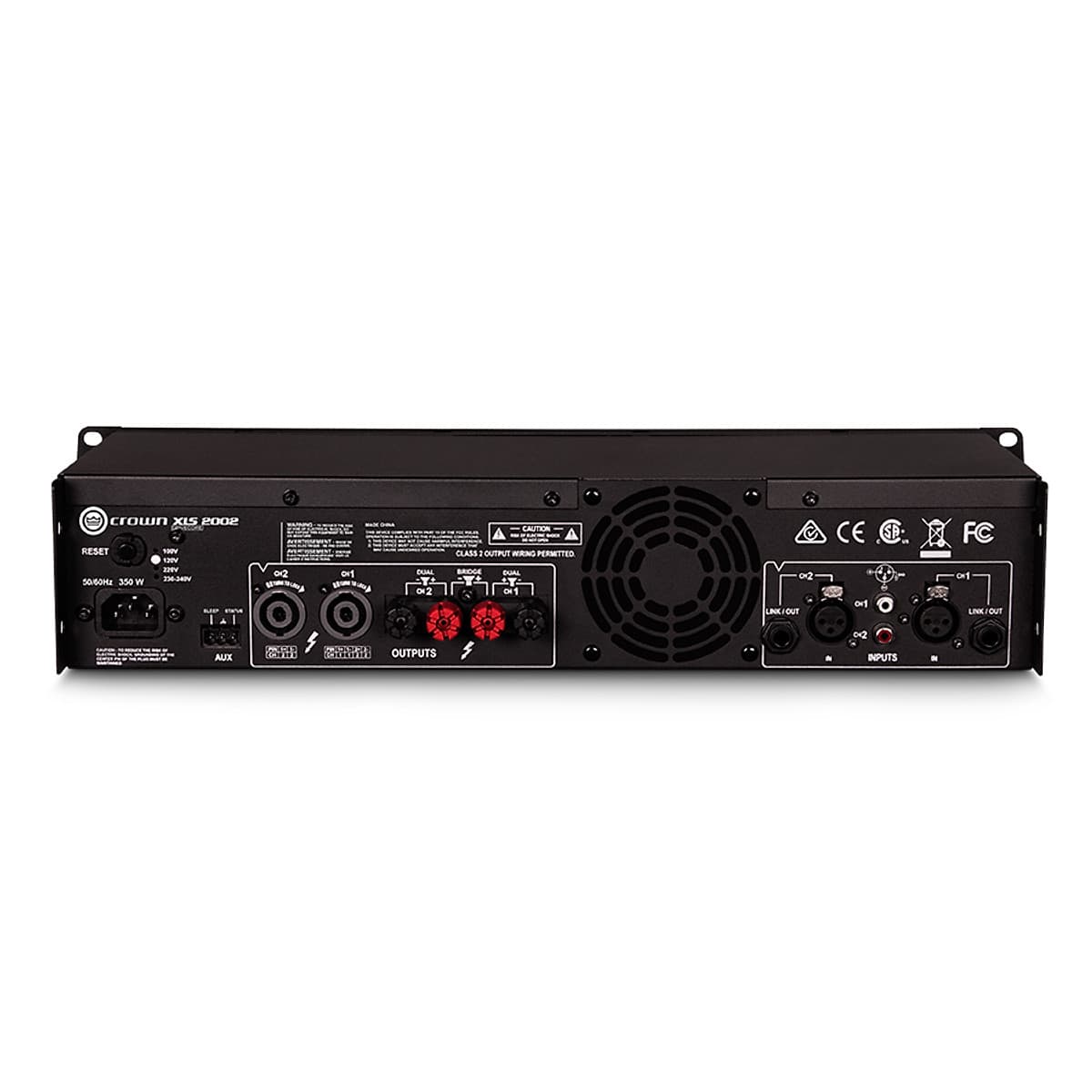 Thiết Bị Khuếch Đại Âm Tần 2 Kênh Crown XLS2002 (650W) - Hàng Chính Hãng