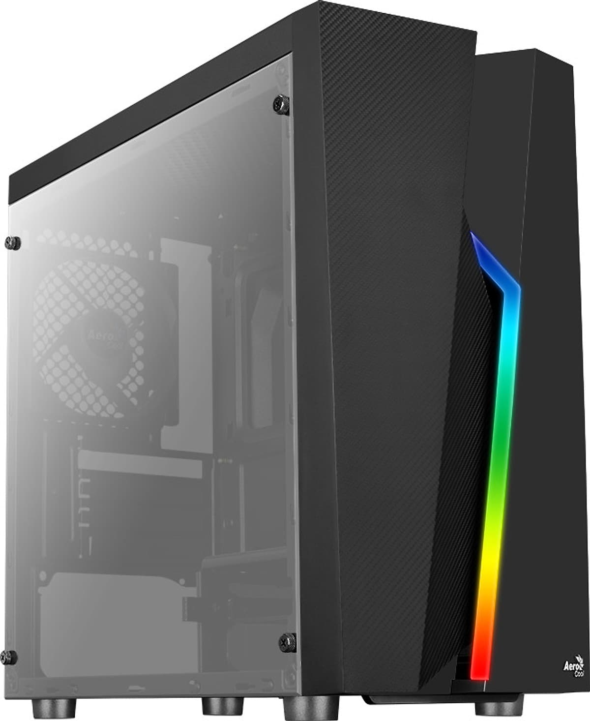 Vỏ case máy tính Aerocool BOLT MINI ACRYLIC - Hàng Chính Hãng