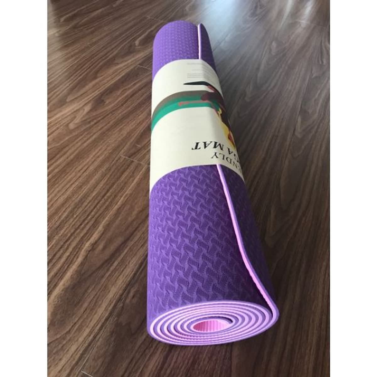 Thảm tập YOGA TPE Cao Cấp 2 lớp- 6mm dộ bám cao , chống trơn trượt 