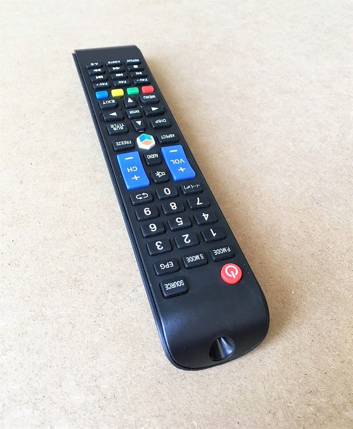 Remote Điều Khiển Dành Cho Smart TV, Internet Tivi, Ti Vi Thông Minh ASANZO (Kèm pin AAA Maxell)