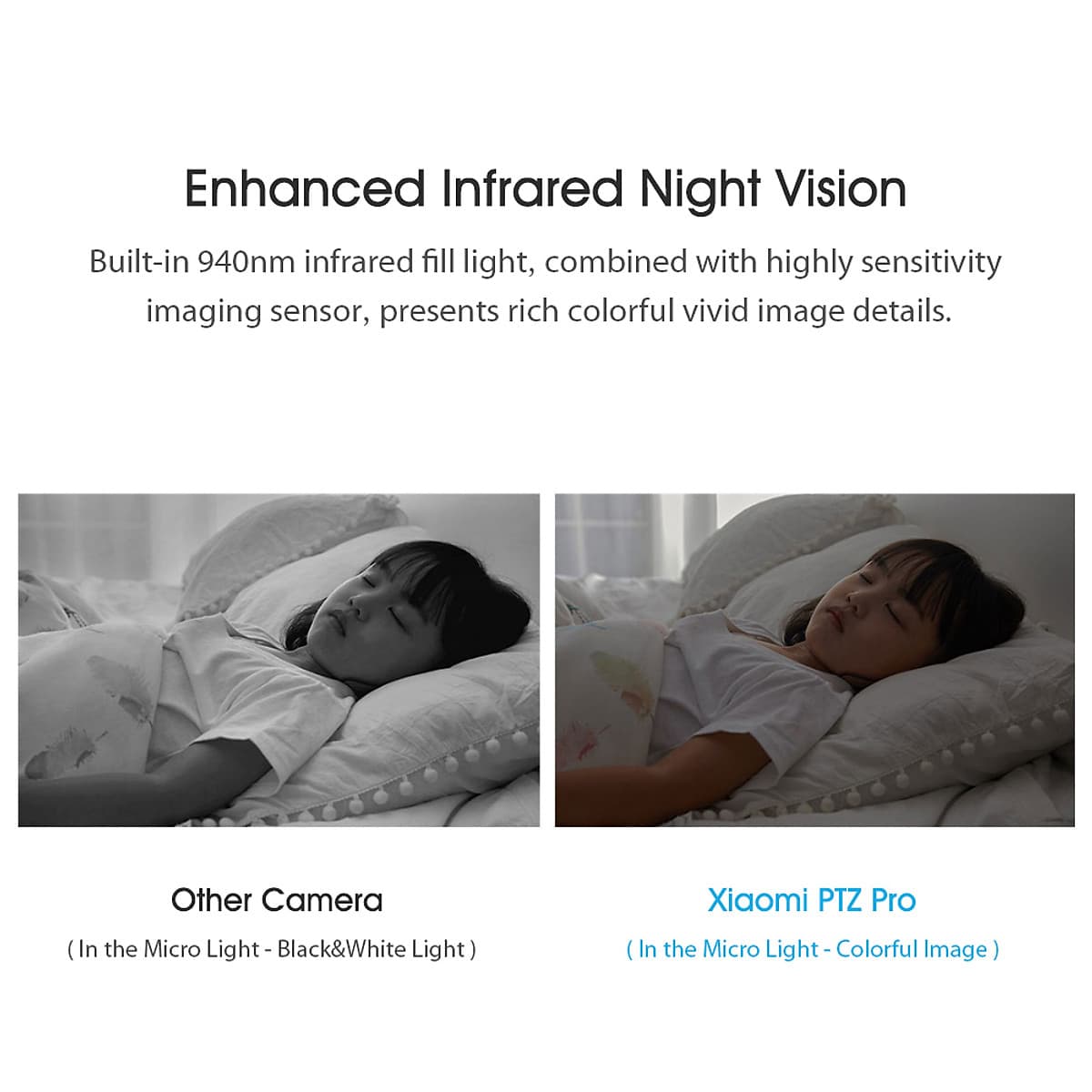 Camera An Ninh Thông Minh Xiaomi Mijia PTZ 2K 3MP Nhìn Được Ban Đêm Toàn Cảnh