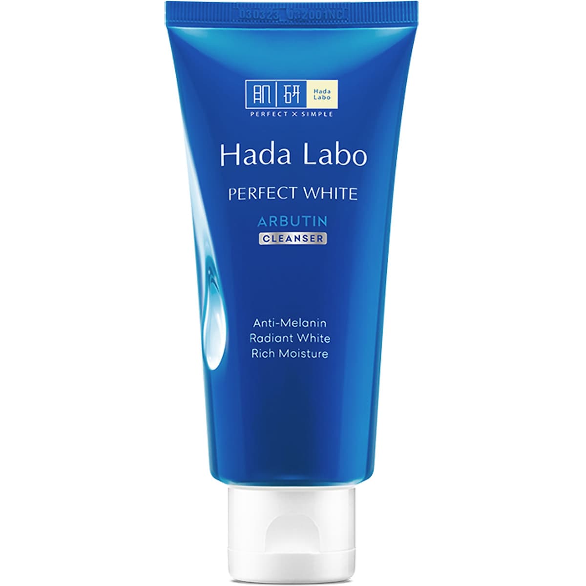 Kem Rửa Mặt Dưỡng Trắng Hada Labo Perfect White Cleanser 80g