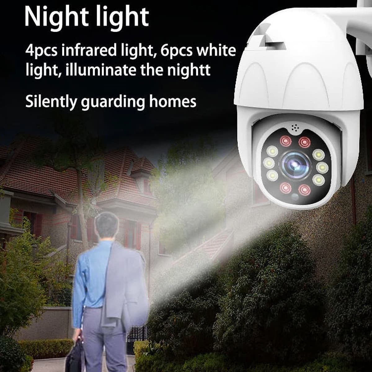 CAMERA WIFI YOOSEE C11, PTZ (10 LED) HÀNG NHẬP KHẨU