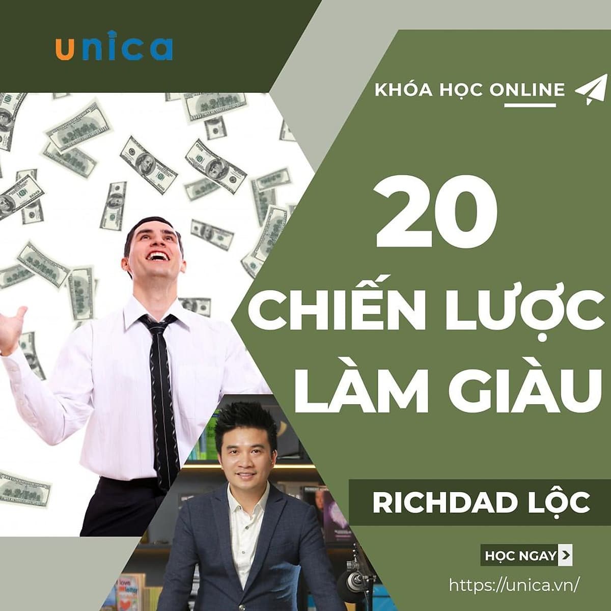 Khóa học KINH DOANH - 20 Chiến lược làm giàu - UNICA