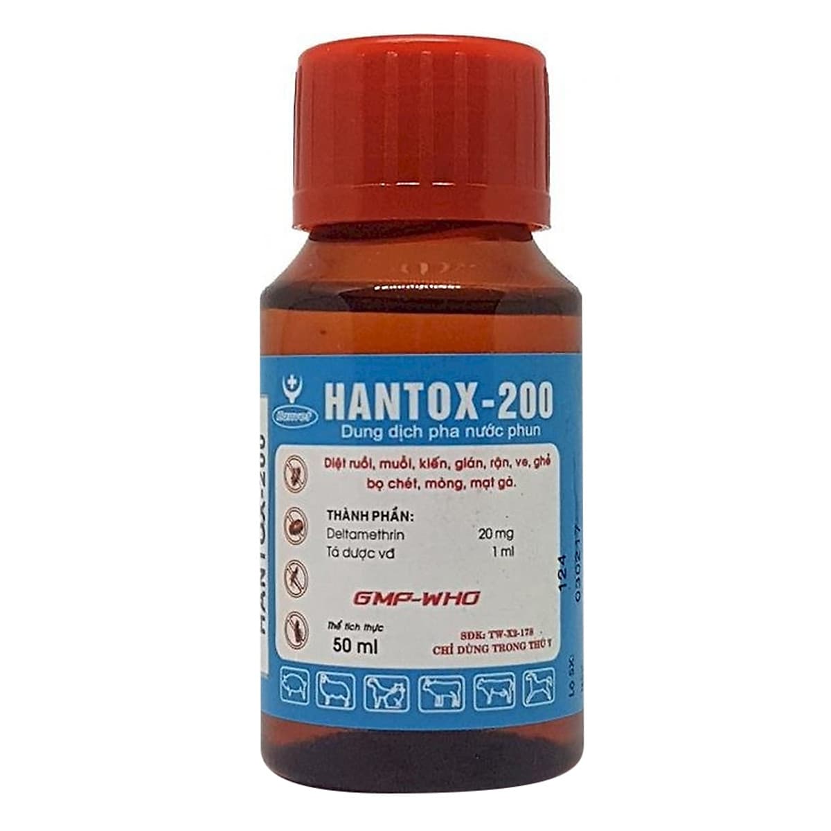 Nước diệt kiến sạch kiến sau hai giờ - Hantox 50ml