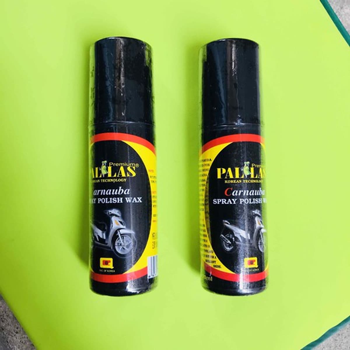 2 CHAI XỊT BÓNG XE MÁY SIÊU BÓNG 120ml