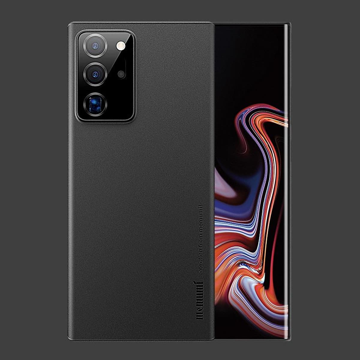 Ốp lưng lụa mỏng dành cho Samsung Galaxy Note 20 bảo vệ camera, siêu mỏng 0.3 mm - Hàng Chính Hãng Memumi