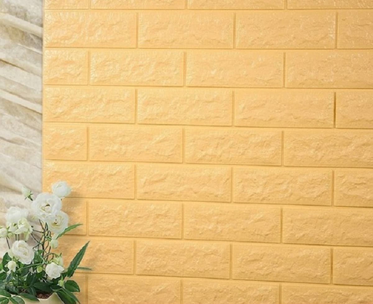 Bộ 10 Miếng Xốp Dán Tường 3D Chịu lực, chống nước, chống ẩm mốc 70x77cm DT26