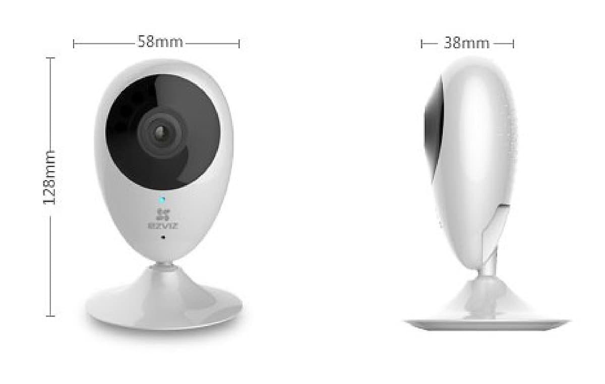 Camera IP Wifi Ezviz C2C (CS-CV206) + Tặng thẻ nhớ Hikvision 32GB - Hàng chính hãng 