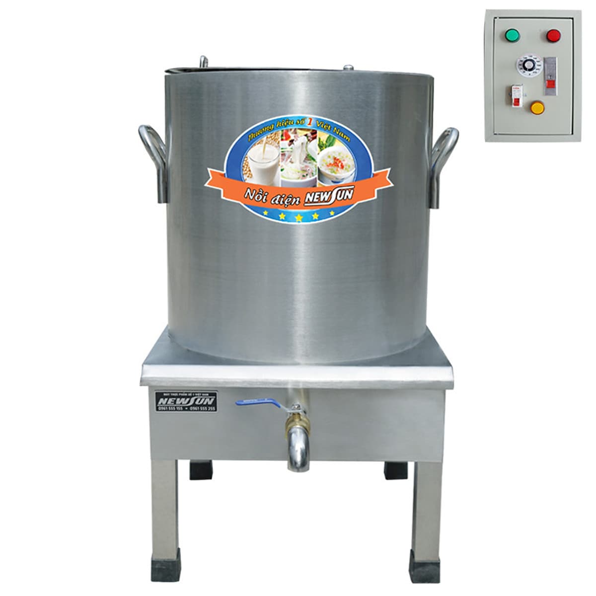 Nồi Nấu Phở Tủ Điện Rời NEWSUN 80L - Hàng chính hãng