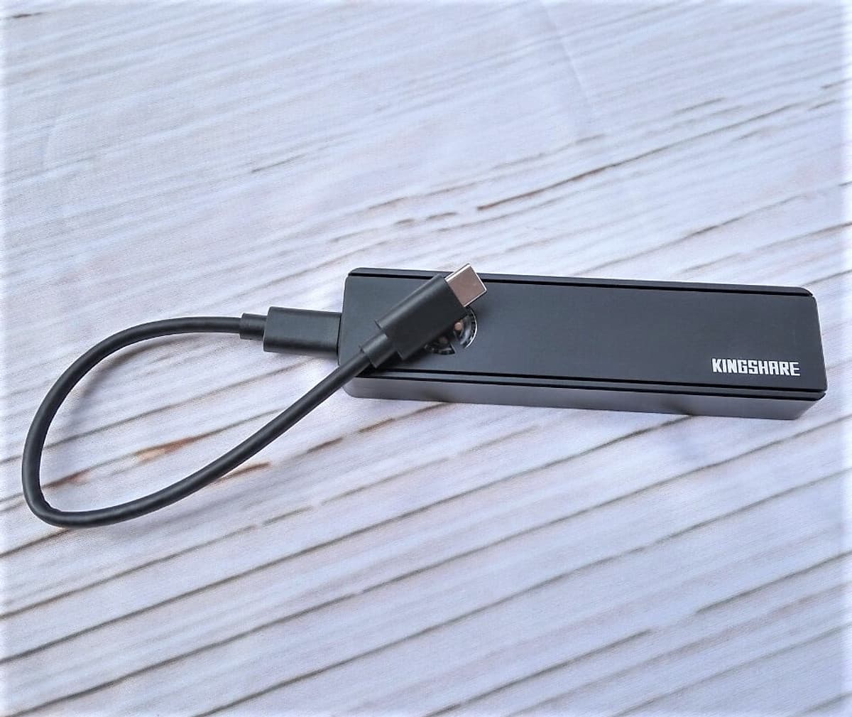 Box Kingshare SSD M2 PCIe NVMe To USB (quạt tản nhiệt) - Màu Ngẫu Nhiên - Hàng Nhập Khẩu