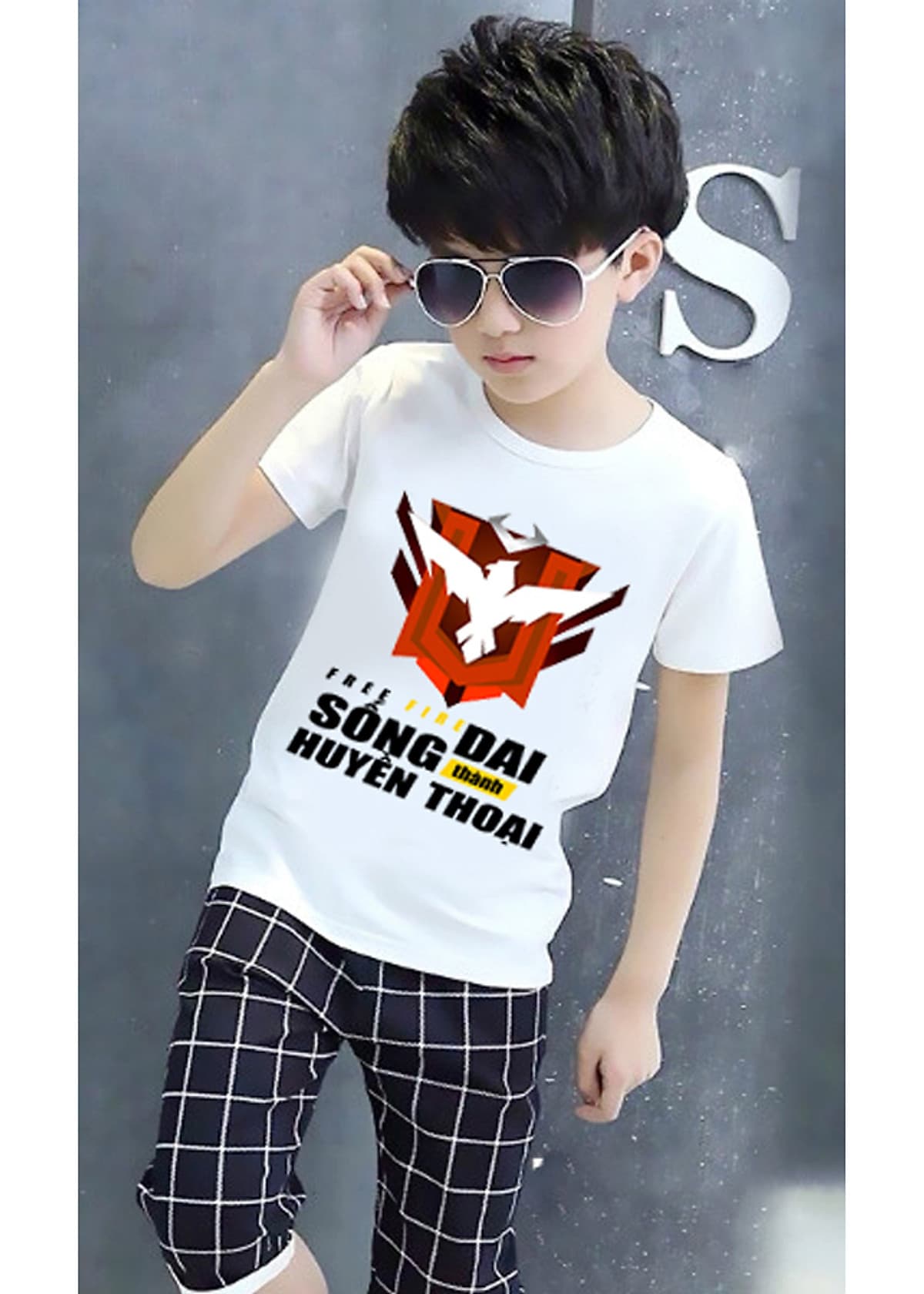 Áo Thun Free Fire Trẻ Em