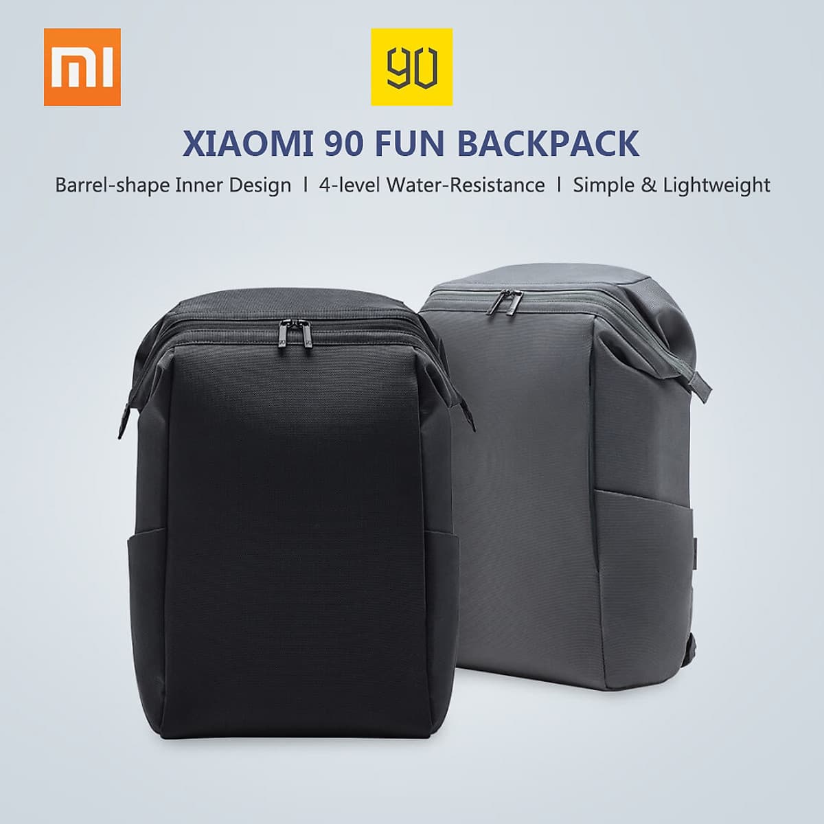Balo Laptop Chống Thấm Nước Xiaomi 90 Fun (15.6")
