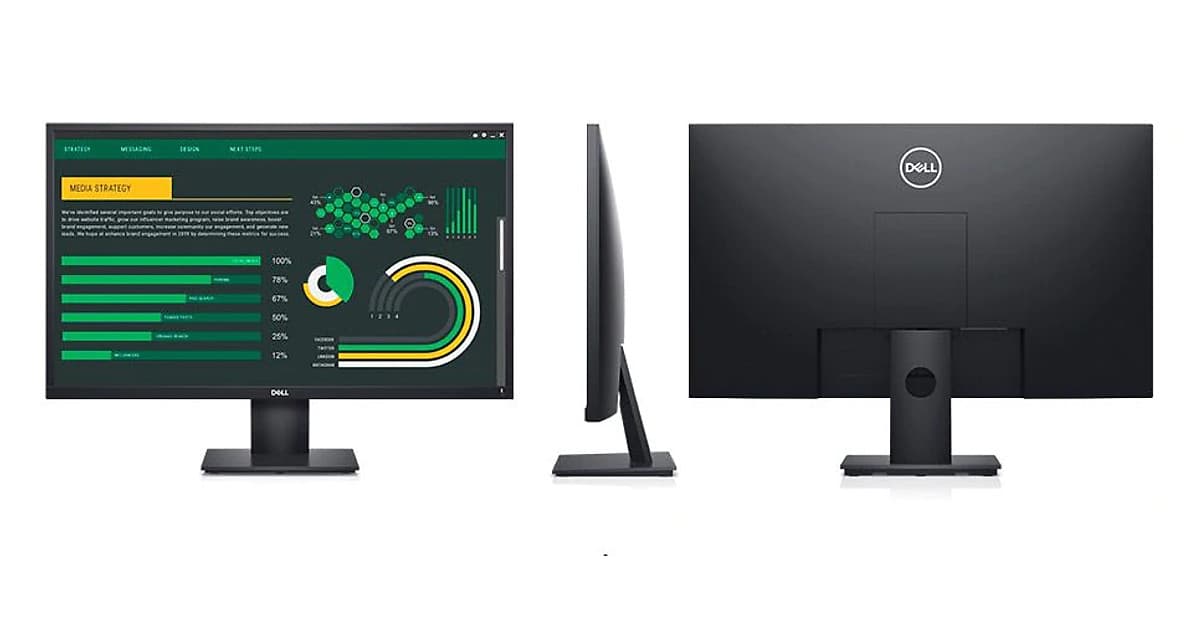 Màn hình máy tính Dell E2720H ( 27 inch/ IPS/ Full HD/ 8ms ) - Hàng Chính Hãng