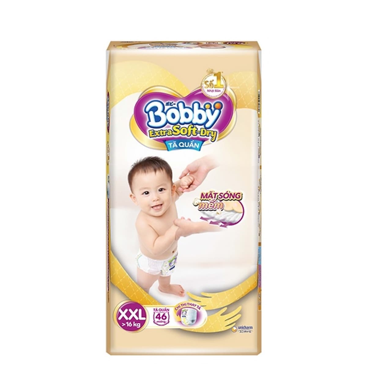 Tã Bobby Quần Extra Soft Dry 