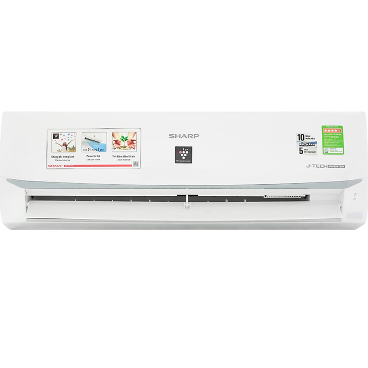 Máy Lạnh Sharp Inverter 1.5 HP AH-XP13WHW