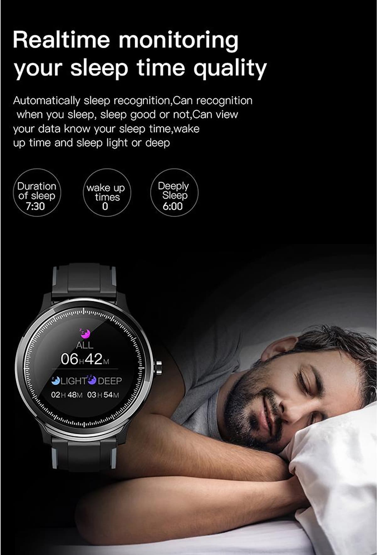 Đồng Hồ Thông Minh KOSPET PROBE Smart Watch 1.3 inch IPS Full Round Touch Screen Healthcare Sports Smart Watch Dual Colorful Silicone Watch