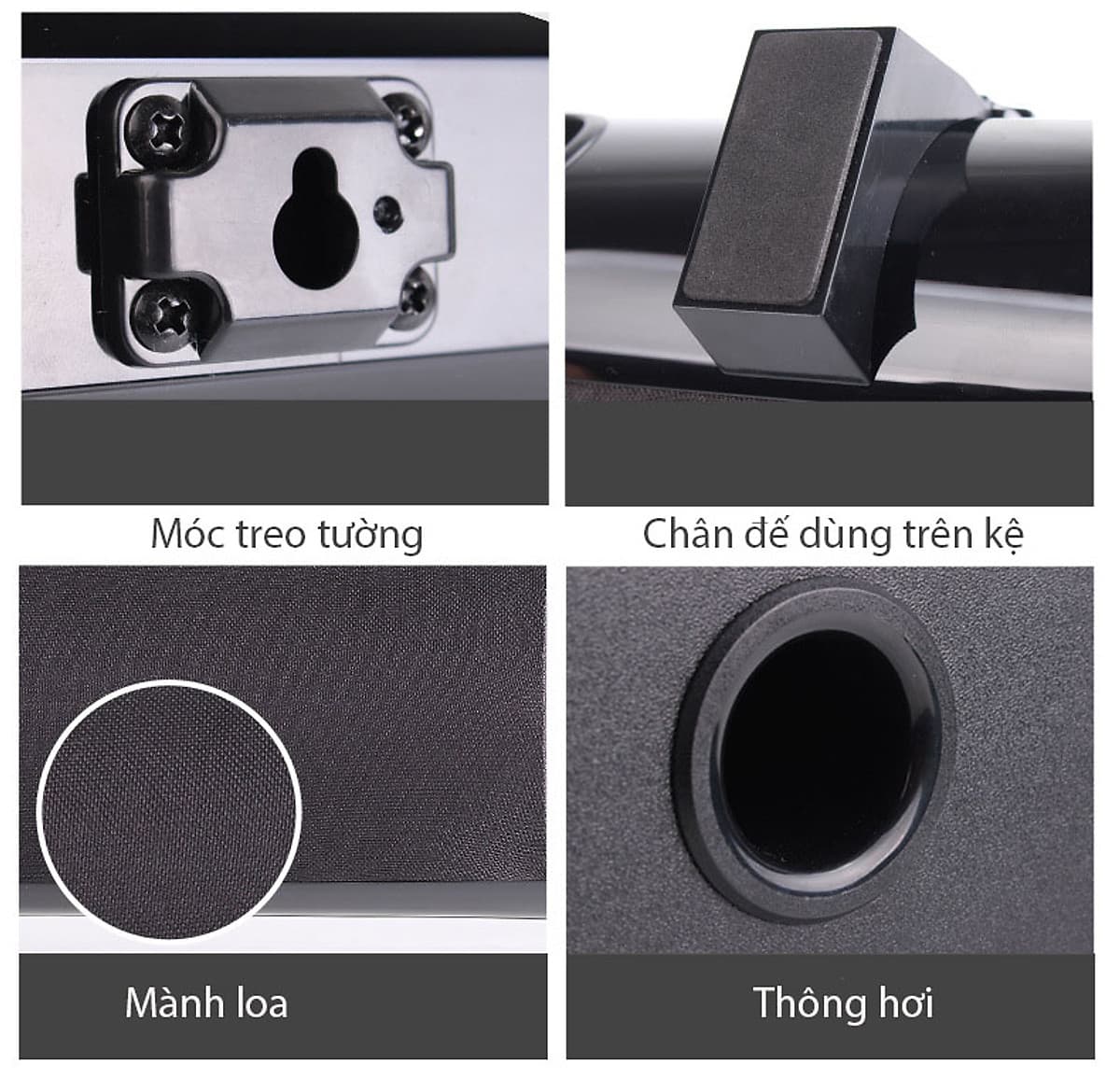 loa thanh âm thanh nổi 3D kết nối smart tivi  LP-1807P 