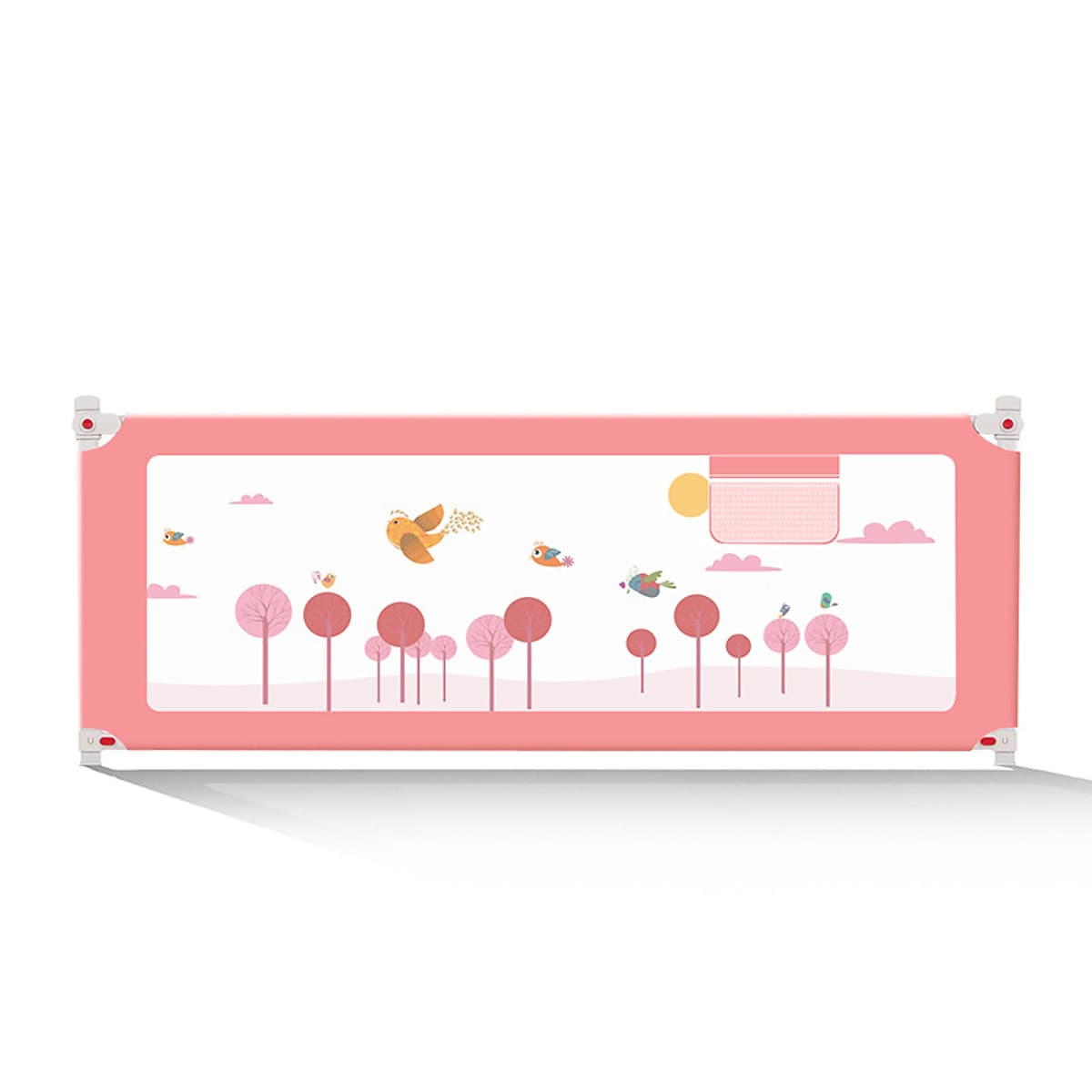 Thanh chắn giường cho bé an toàn cao cấp chống kẹt, cao tới 105cm, hạ được 1 góc, 24 nắc điều chỉnh mẫu mới nhất trượt lên xuống (Giá 1 thanh) 