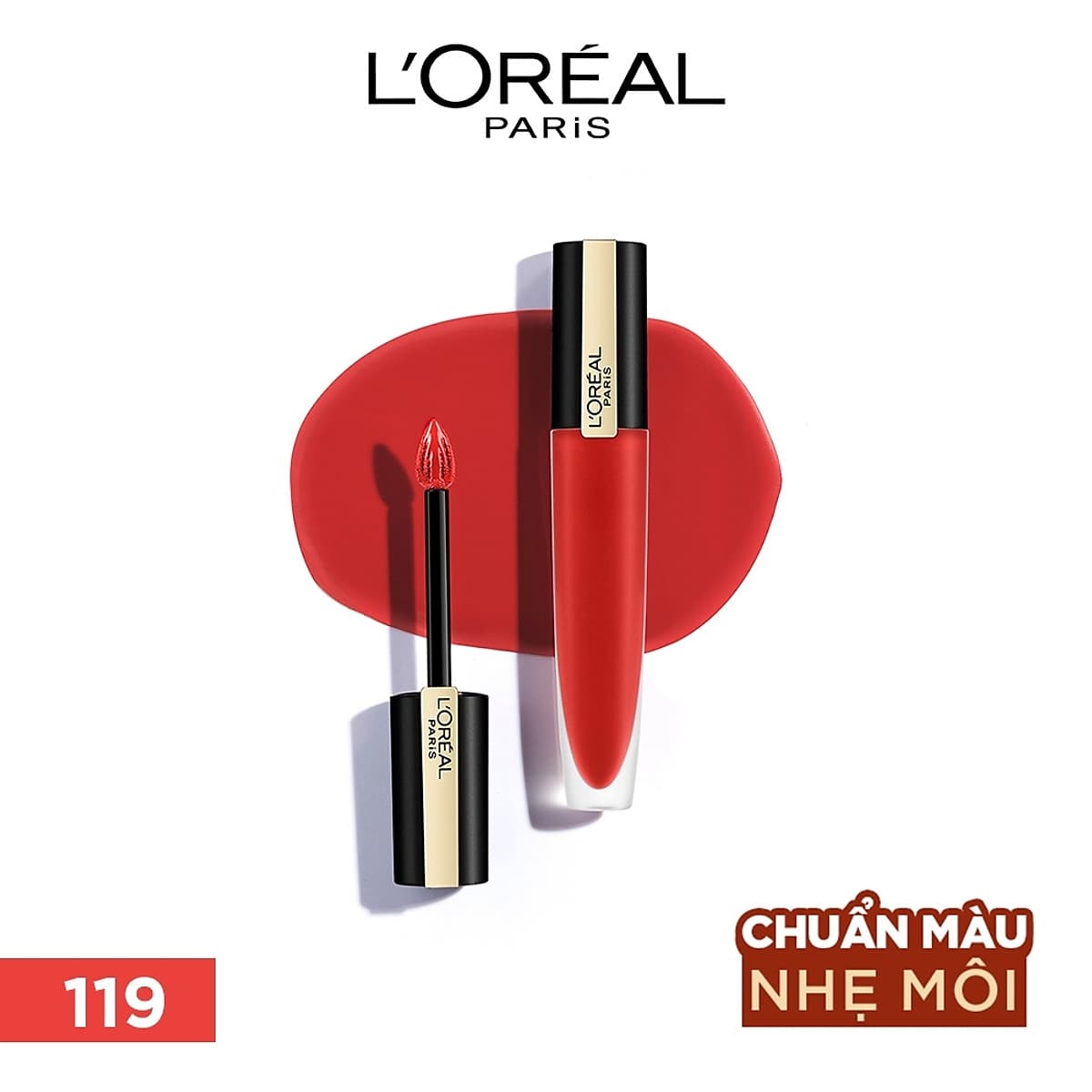 Son kem lì nhẹ môi cao cấp Rouge Signature L'Oreal Paris 7ml