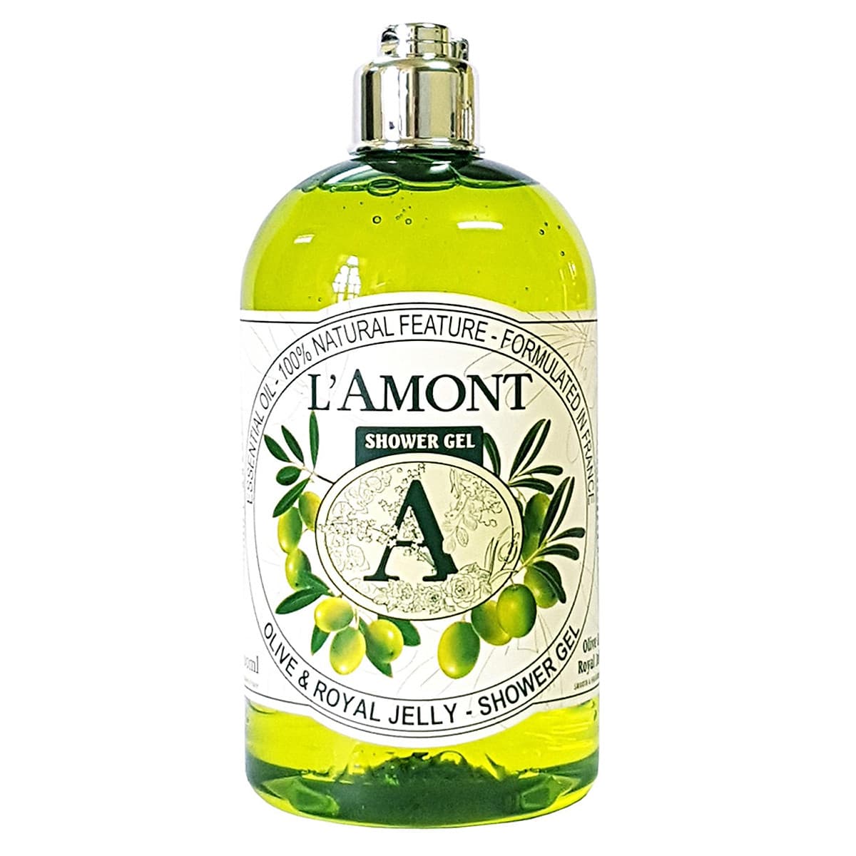 Combo Sữa Tắm L'amont En Provence Shower Gel Hương Almond + Olive (500ml / Chai)