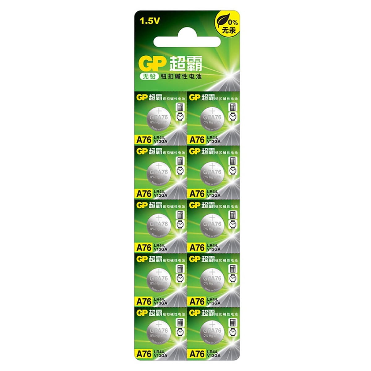 Pin Nút Áo GP 189/LR54/AG10/L1130A/389A/L1131/10