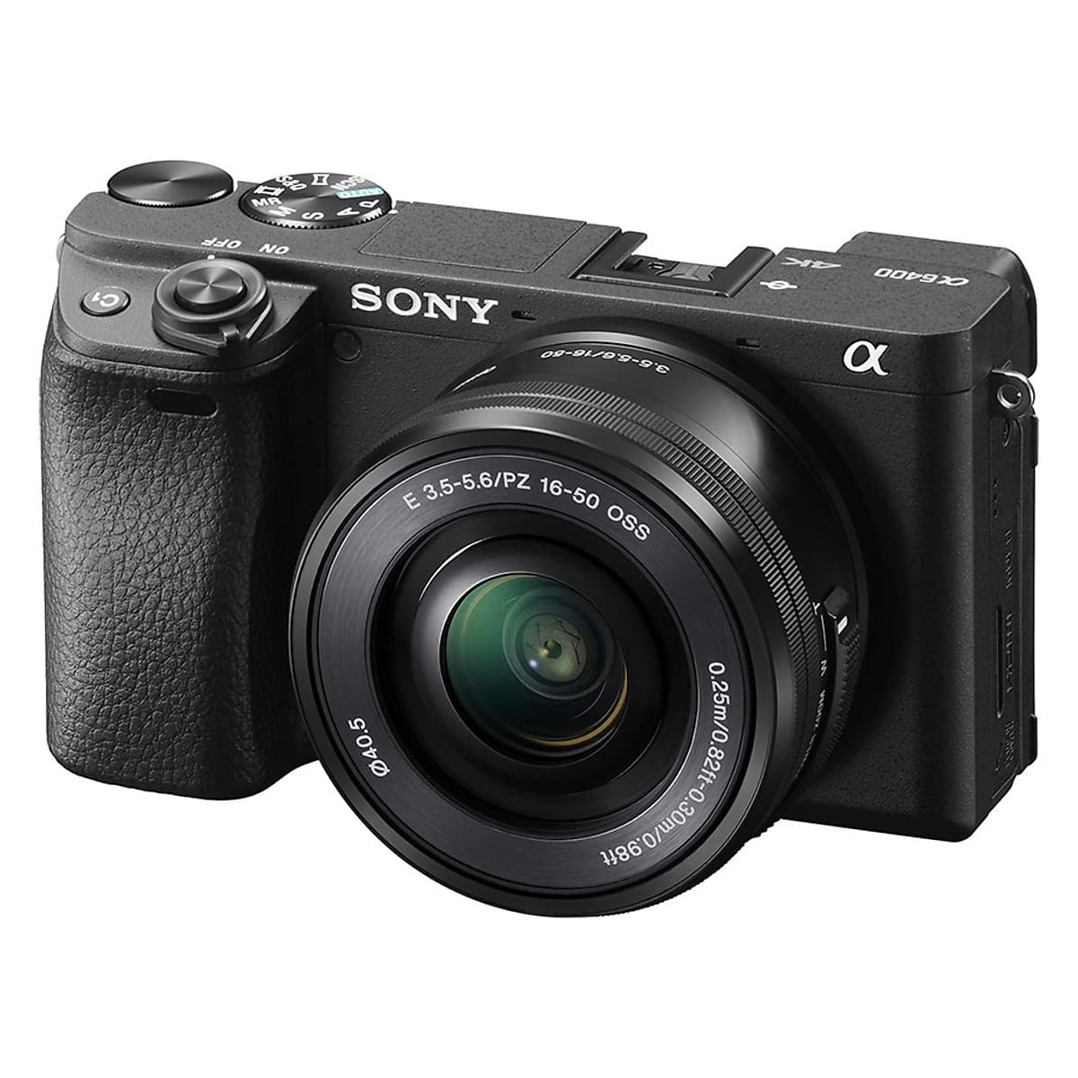 Máy Ảnh Sony Alpha A6400 Body + Lens 16-50mm (Black) - Hàng Chính Hãng