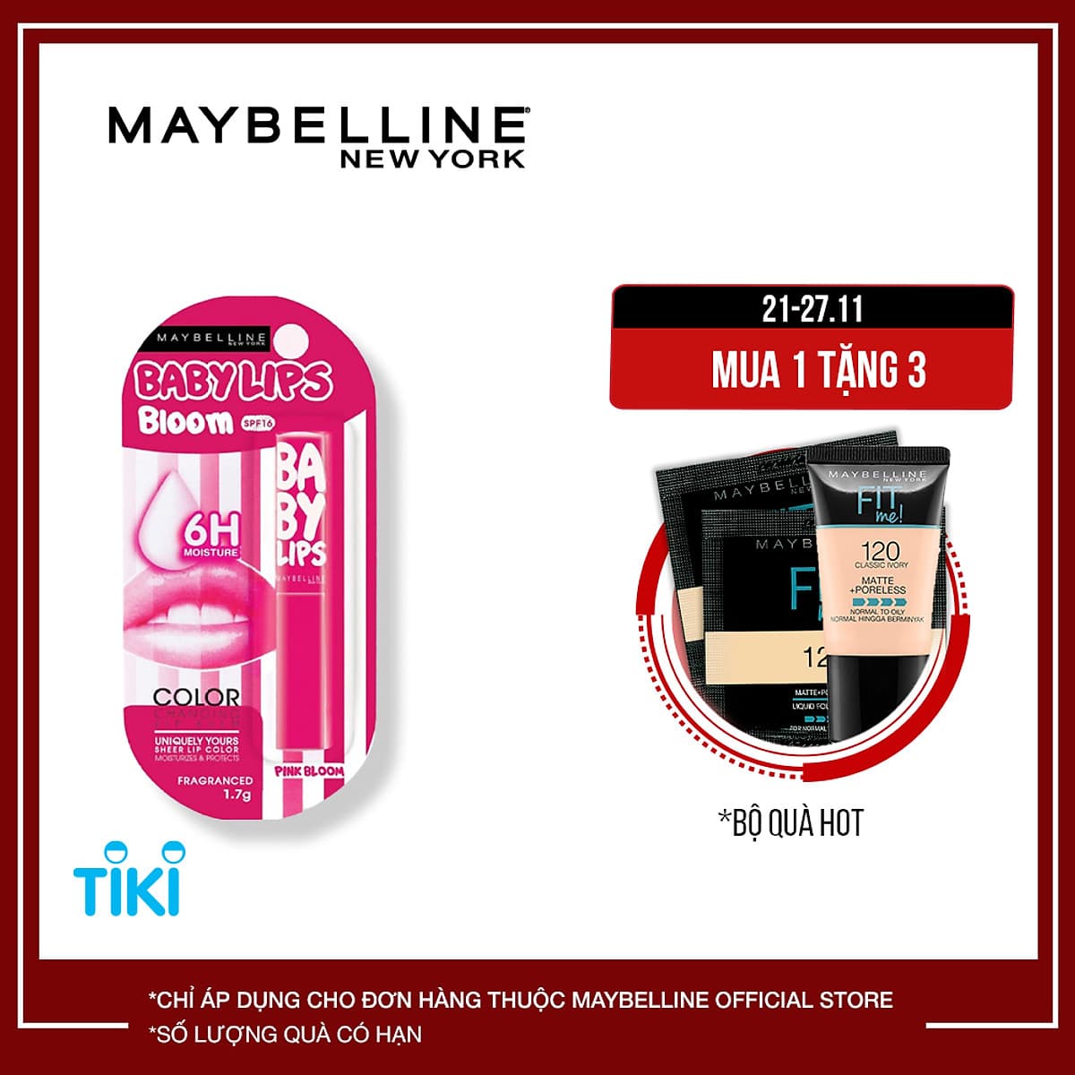 Son Dưỡng Chuyển Màu Color Bloom Maybelline New York 1.7g