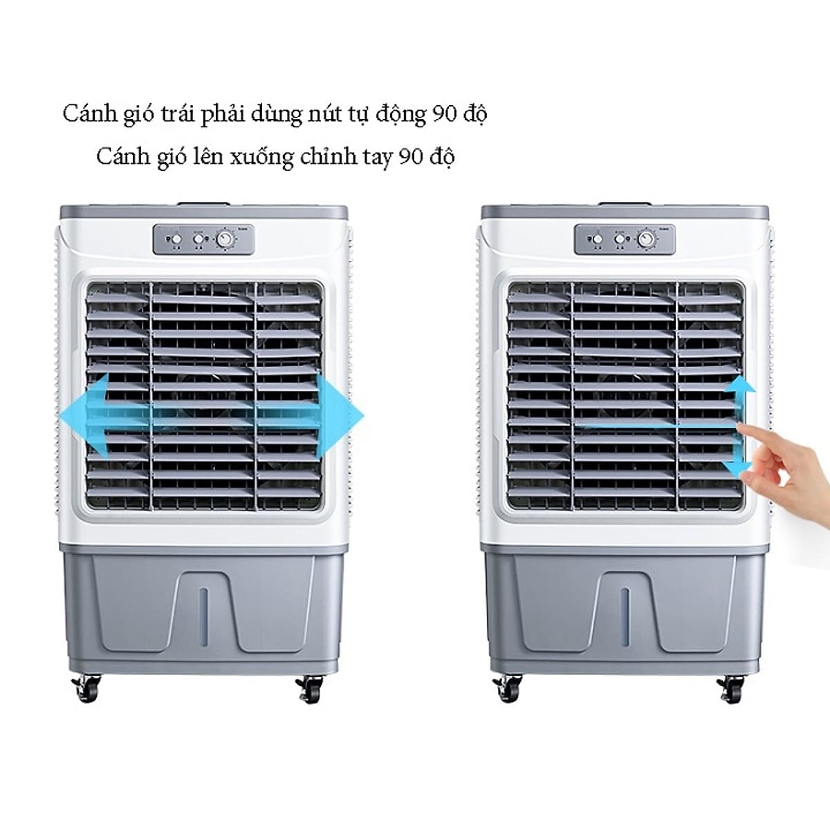 Quạt hơi nước công nghiệp cao cấp dung tích 60.5L