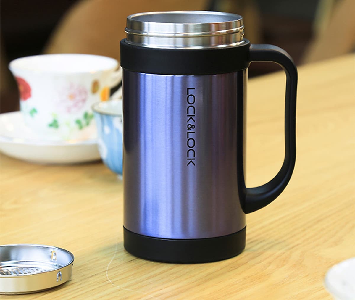 Bình Giữ Nhiệt Thép Không Gỉ Classic Tea Lock&Lock LHC4030 (400ml)