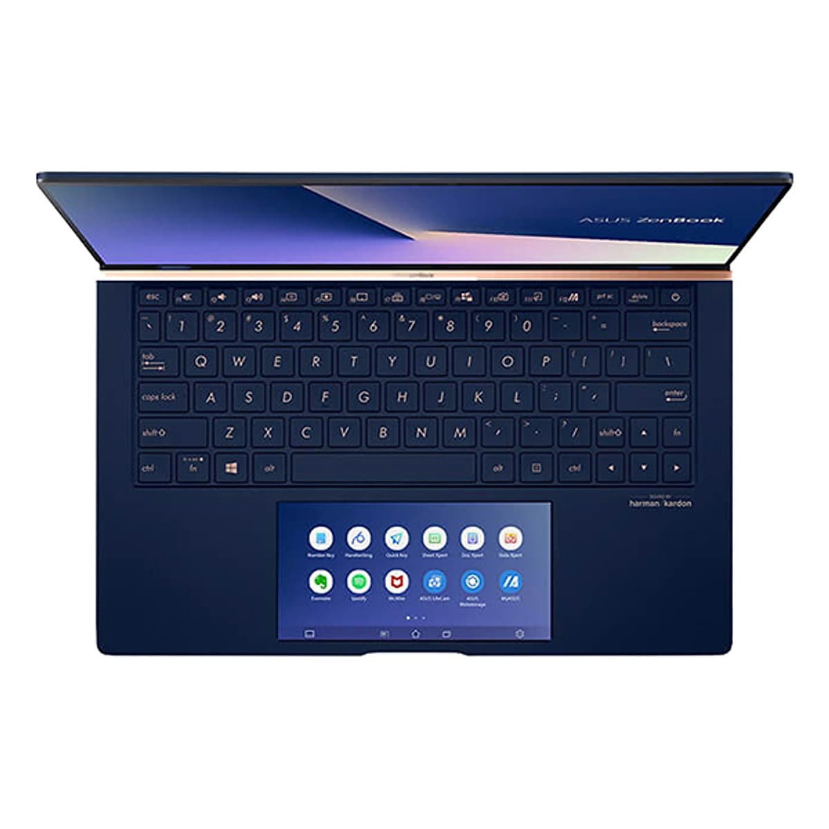 Laptop ASUS Zenbook UX434FLC-A6143T (Core i5-10210U/ 8GB LPDDR3 2133MHz/ 512GB SSD M.2 PCIE/ MX250 2GB/ 14 FHD IPS/ Win10) - Hàng Chính Hãng