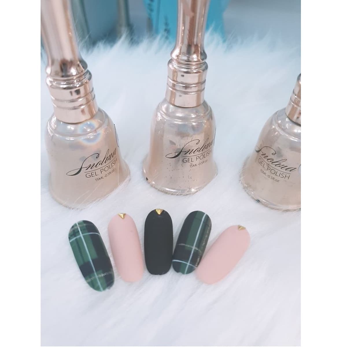 Combo Cắt da + Ốp + Sơn Gel tại NyNa Nails