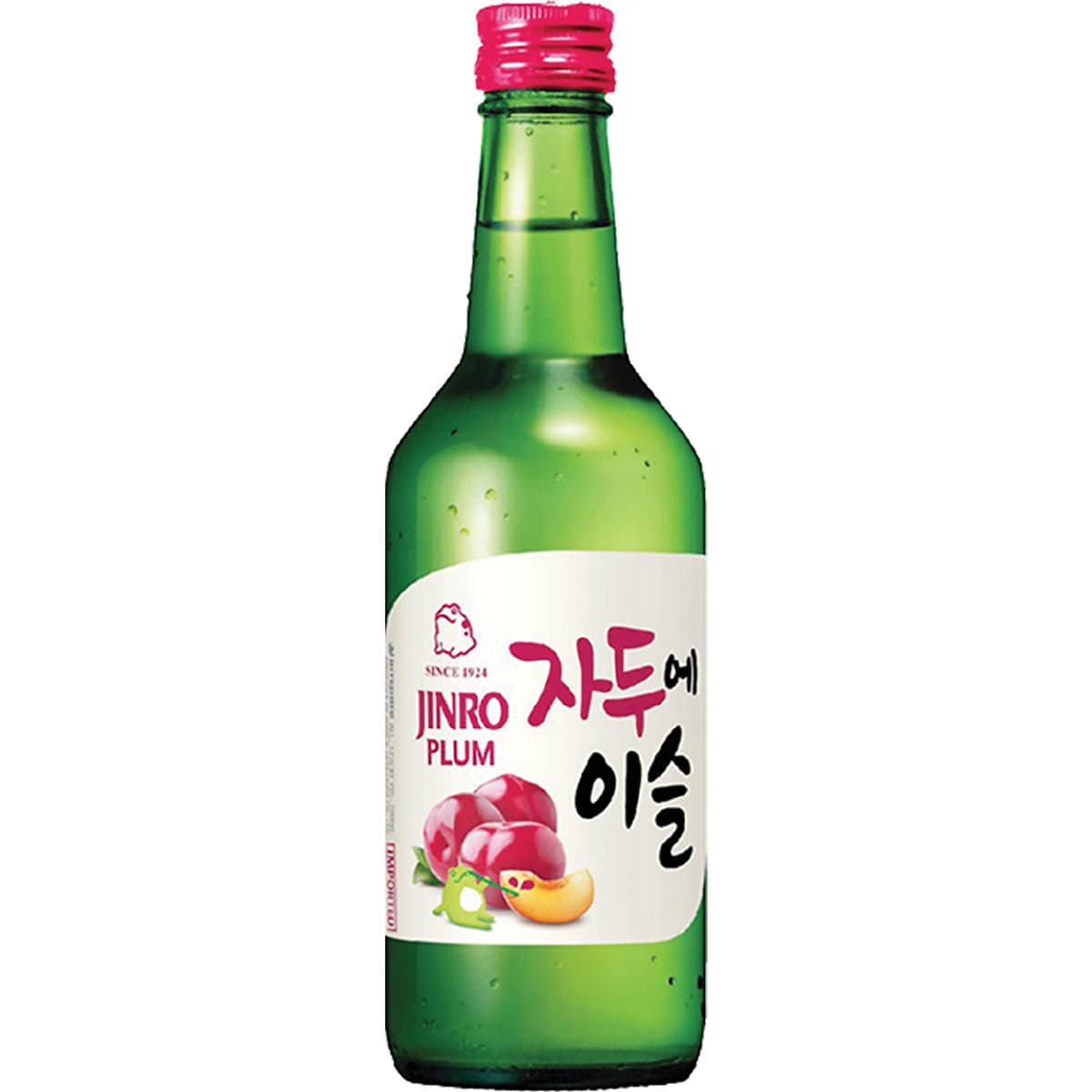 Rượu Soju Jinro Plum (Mận) 13% 360ml