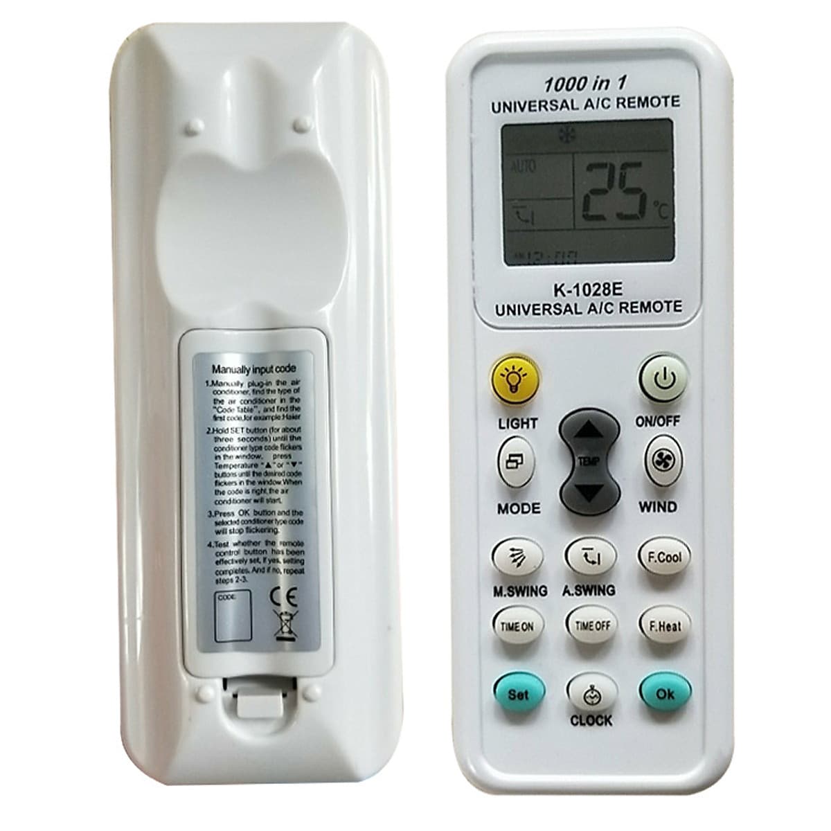 Điều khiển điều hòa đa năng 1000 in 1 Cho các loại điều hòa