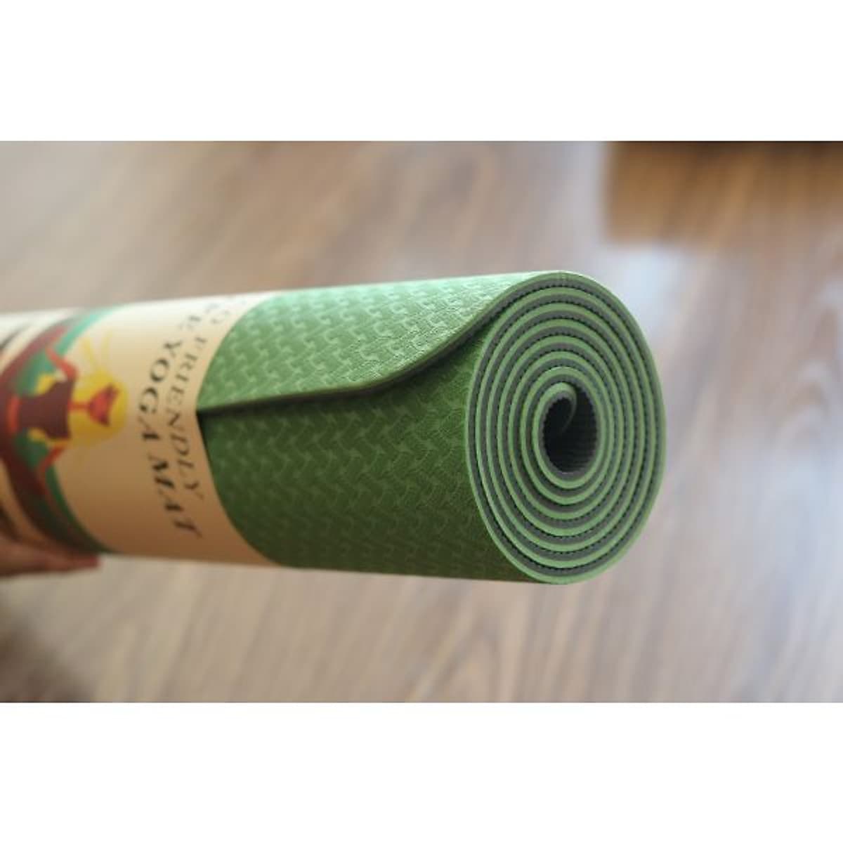 Thảm tập YOGA TPE Cao Cấp 2 lớp- 6mm dộ bám cao , chống trơn trượt 