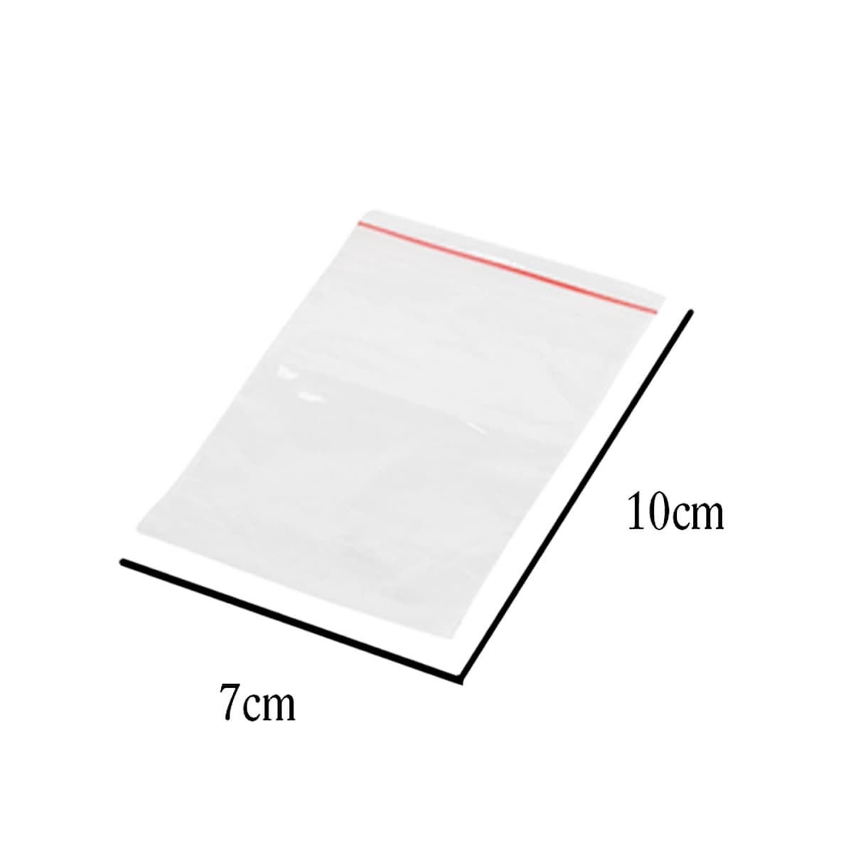 Túi Zip Đựng Thực Phẩm Trong Suốt (100 Cái 7x10cm)