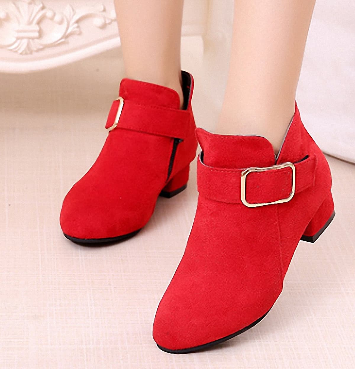 Bốt cho bé gái 3 - 12 tuổi điệu đà và xinh xắn - B7