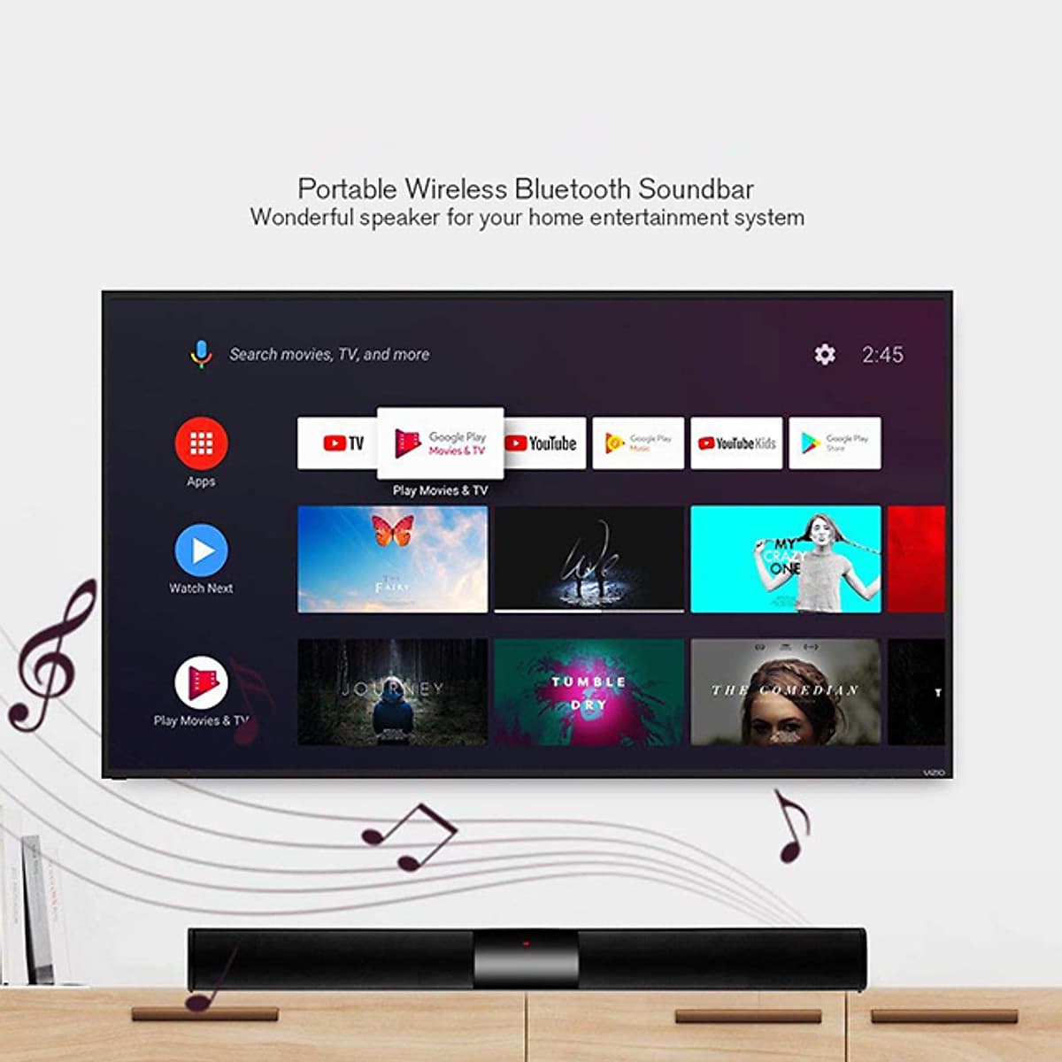 Loa Thanh Dài Siêu Trầm Bluetooth Gaming Soundbar Để Bàn BS-28B Dùng Cho Máy Vi Tính PC, Laptop, Tivi