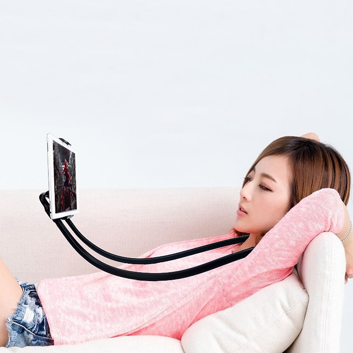 Giá Đỡ Lười Kẹp Điện Thoại Đeo Cổ Đa Năng - Kẹp Điện Thoại Đeo Cổ