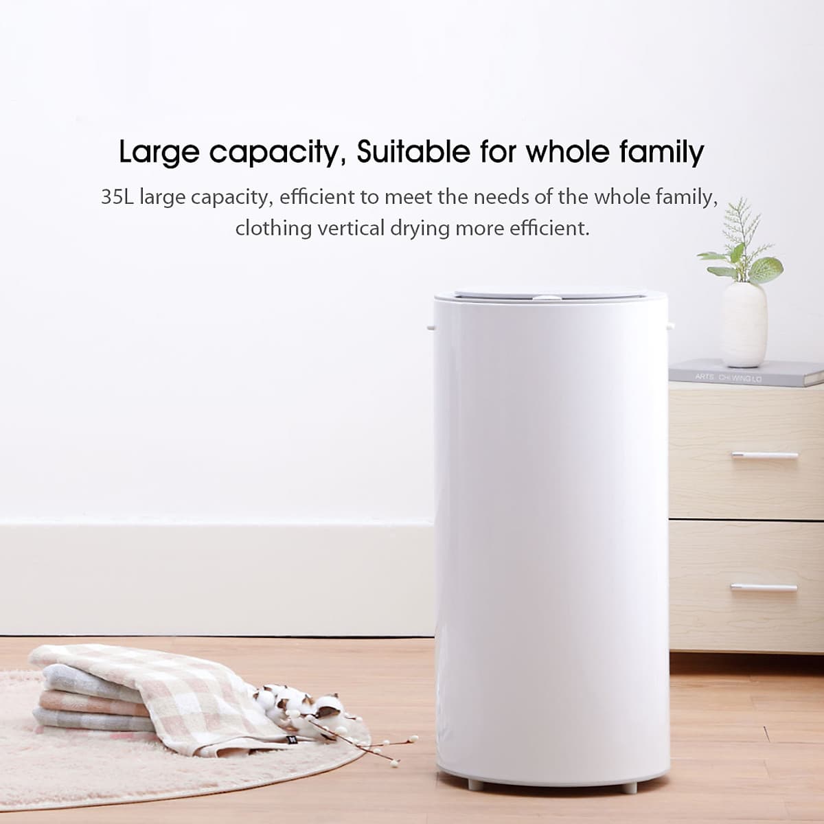 Máy Sấy Khô Quần Áo Thông Minh Xiaomi Youpin Xiaol 14l Hd-Ywhl04 Khử Trùng