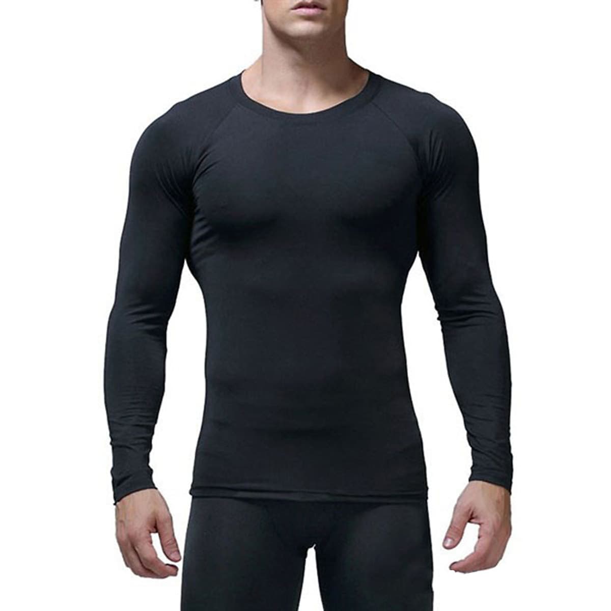 Áo Body Thể Thao Nam Dài Tay Giữ Nhiệt Tập Gym Bóng Đá Co Dãn AS11