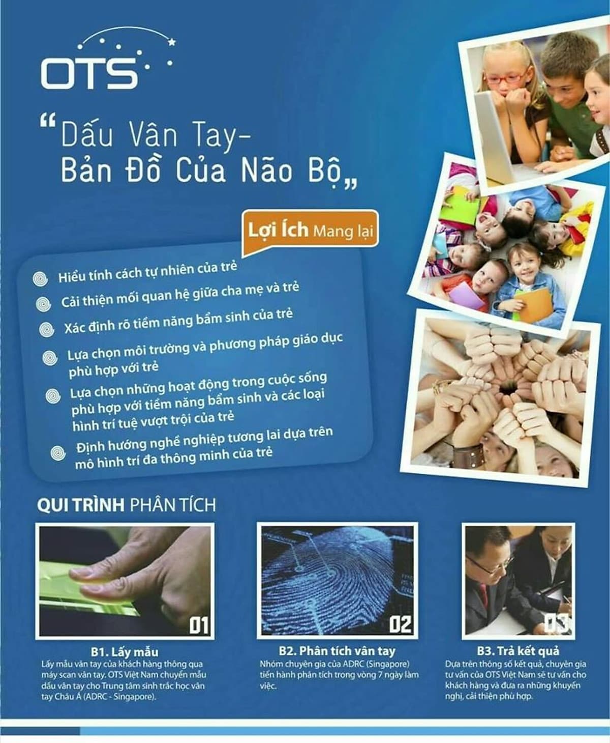 Demo sinh trắc vân tay - Tại OTS Việt Nam- Cho Kết Quả Chính Xác 95%