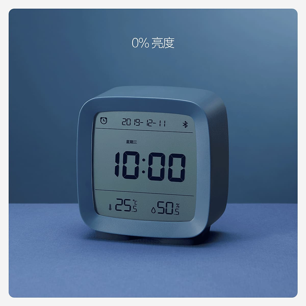 Đồng hồ báo thức thông minh Xiaomi Qingping BT Alarm Clock Temperature Humidity Monitoring Night Light 3 in 1 Multifunctional Clock Work With Mijia