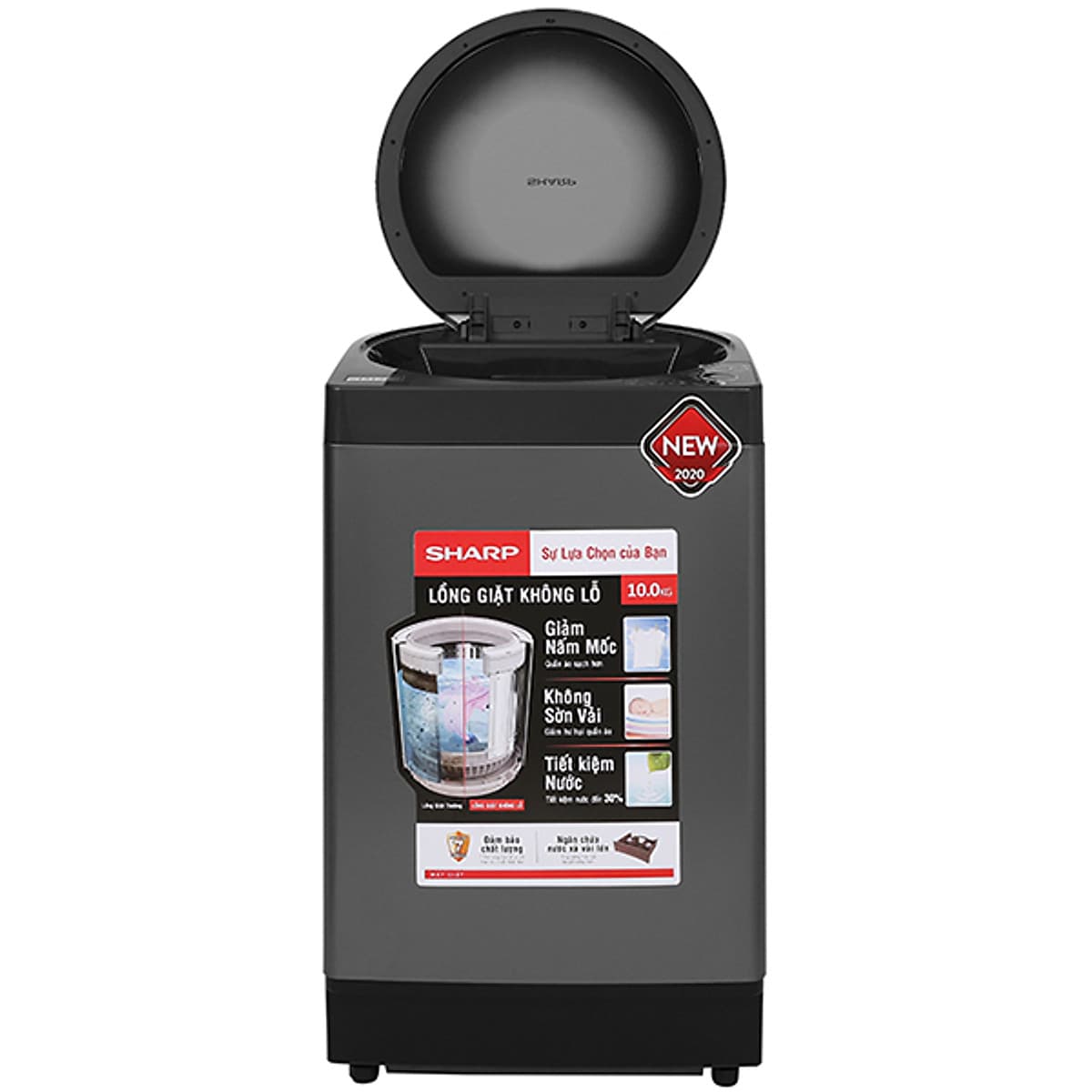 Máy giặt Sharp 10 kg ES-W100PV-H - Chỉ giao HCM