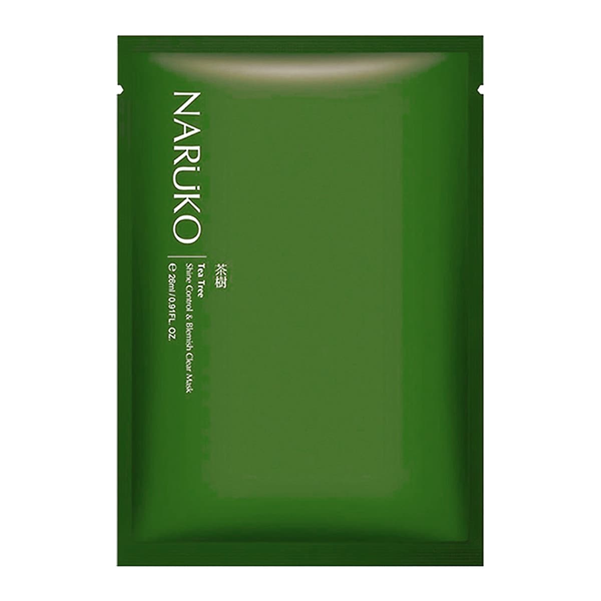 Mặt Nạ Tràm Trà Kiểm Soát Dầu Và Mụn Naruko Đài Loan - Tea Tree Shine Control And Blemish Clear Mask Taiwan (8 miếng/hộp)