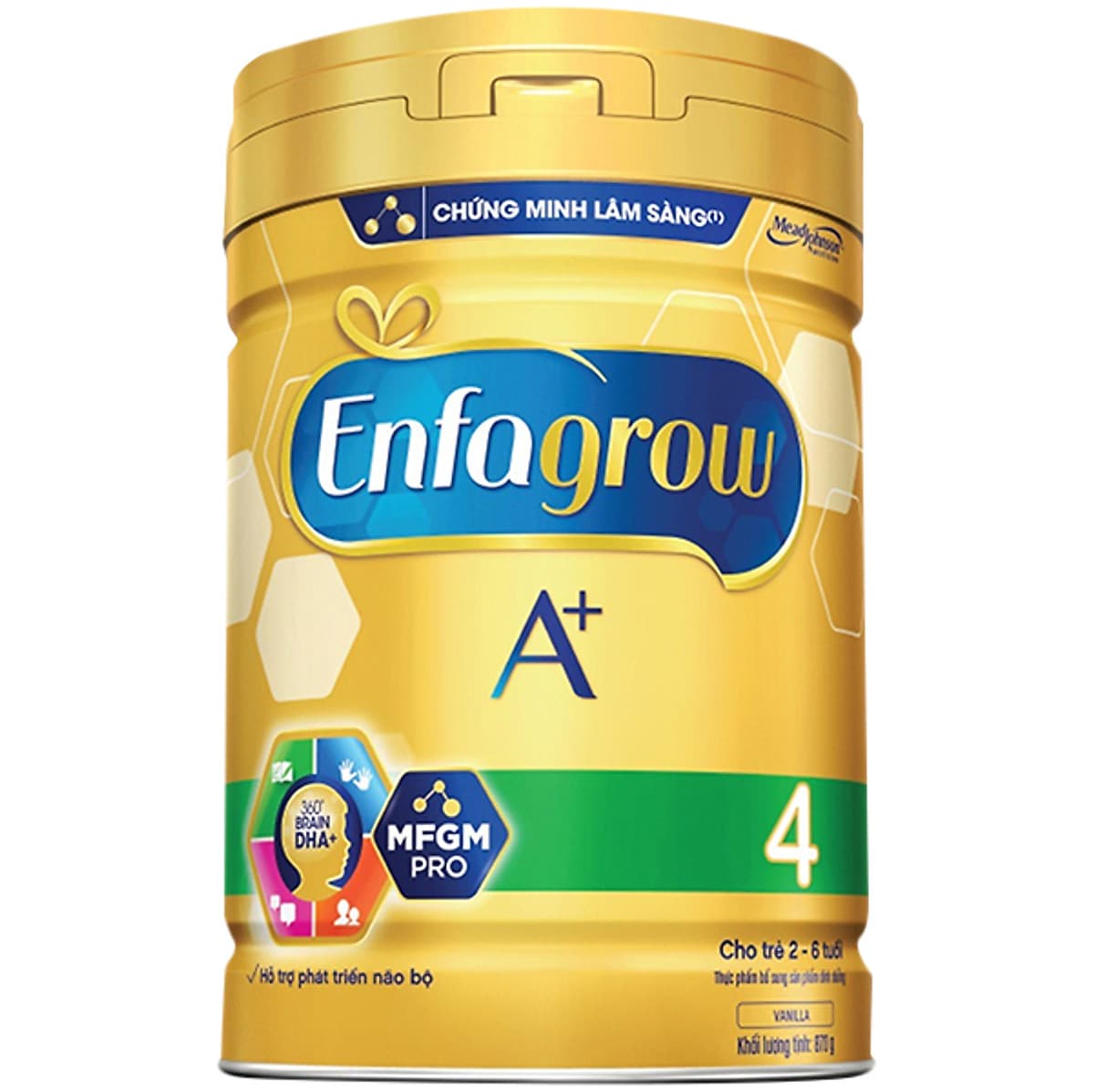 Combo 2 Hộp Sữa Bột Enfagrow A+ 4 (2.2kg) - Tặng Lon Sữa Bột Enfagrow A+ 4 (870g)