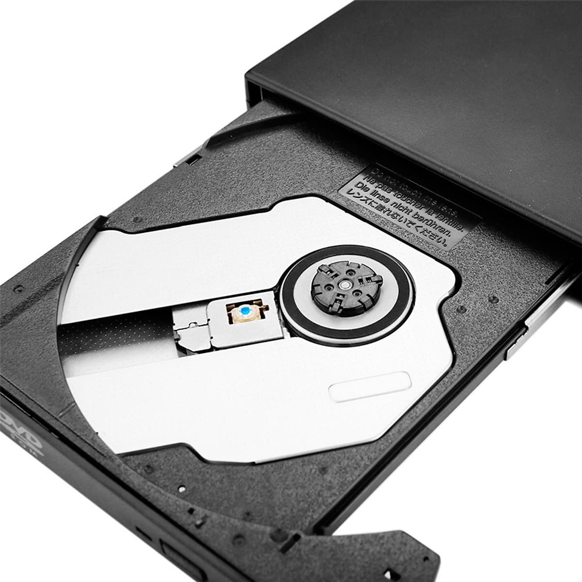 Combo DVD Gắn Ngoài (Gồm Box + DVD) To USB 2.0 (Đọc, Ghi CD - DVD) – Hàng Nhập Khẩu