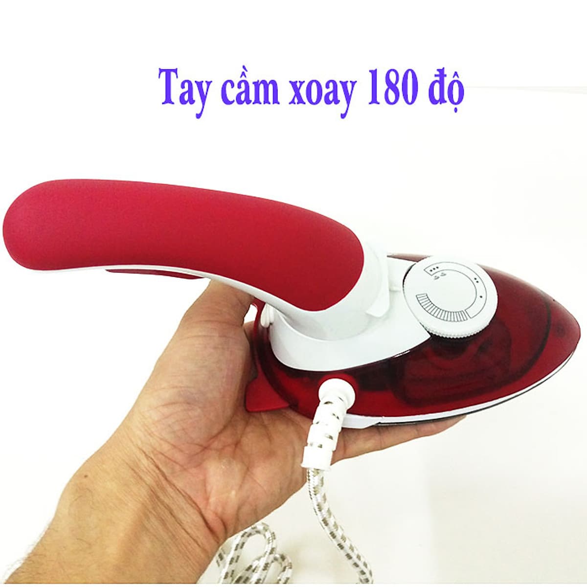 Bàn ủi hơi nước cầm tay du lịch mini Steam Iron HT-558B