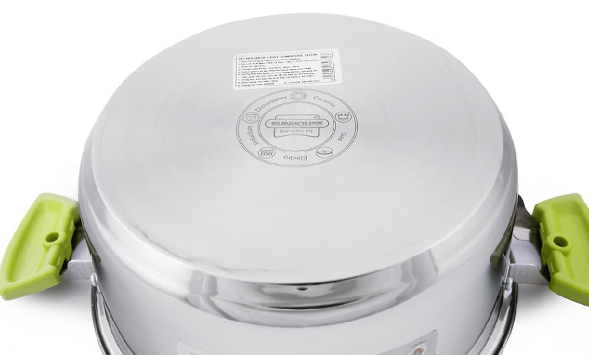 Bộ Nồi inox 3 ĐÁY SUNHOUSE SH336