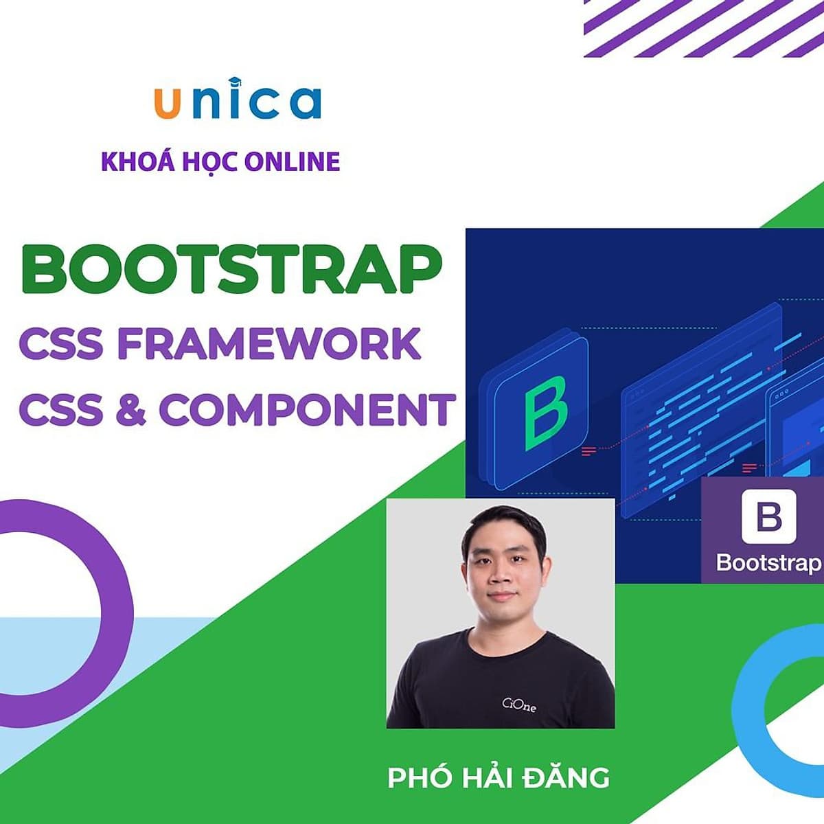  Khóa học CNTT - Bootstrap CSS Framework - CSS & Component UNICA.VN
